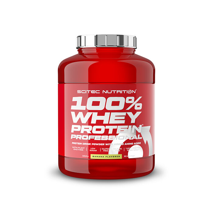 NEW! 100% Whey Protein Professional 1816g Banana