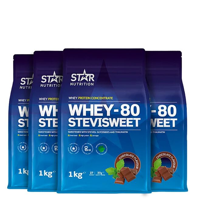 Mix&Match Whey-80 SteviSweet Whey Protein 4 kg