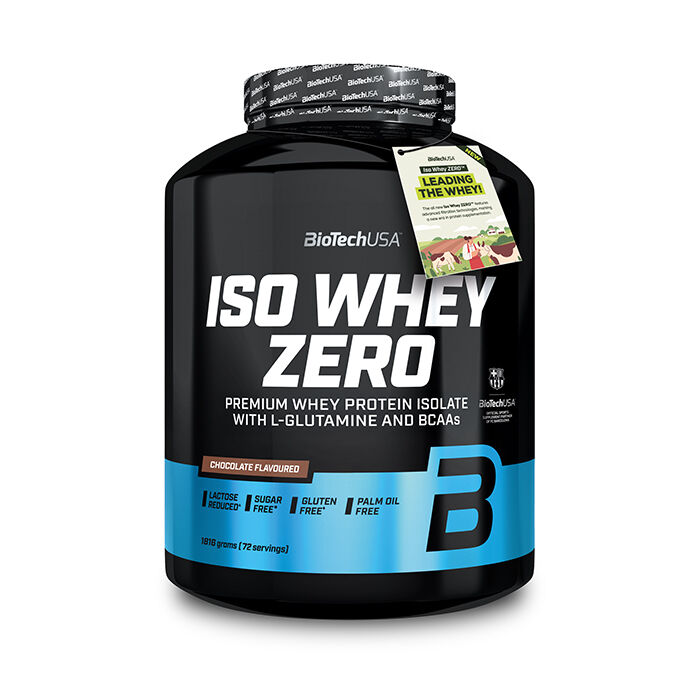 Iso Whey Zero Valleproteinisolat 1816 g chocolate