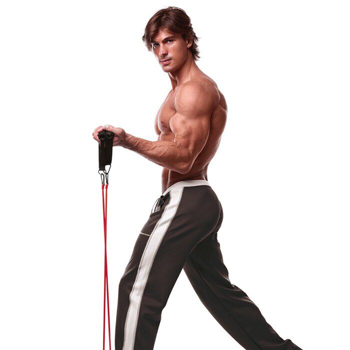 Justerbart Tr&aelig;ningsb&aring;nd Med H&aring;ndtag