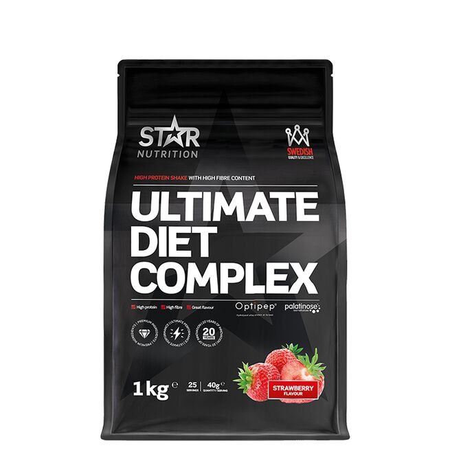 Ultimate Diet Complex Måltidserstatning 1 kg Strawberry