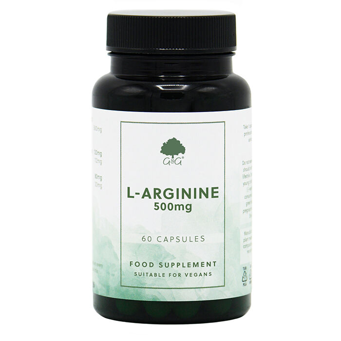 L-Arginine 500 mg 60 kapsler