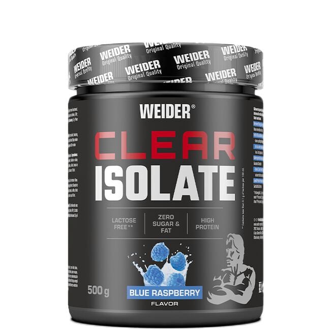 Clear Isolate Valleproteinisolat 500 g Blue Raspberry