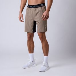 CLN Dino Stretch Shorts, Dark Khaki, L  Dino Stretch Shorts Khaki