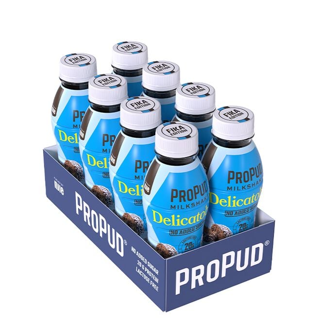 8 x ProPud Protein Milkshake, 330 ml Delicatoboll