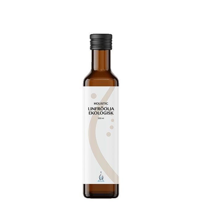 Hørfrøolie koldpresset, flydende, 250 ml