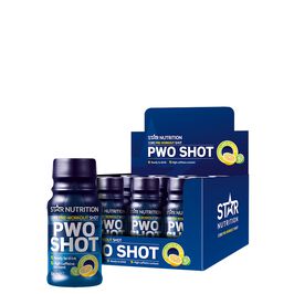 12 x Star Nutrition PWO Shot, 60 ml, Lemon Lime  12 x Star Nutrition PWO Shot 60ml Lemon Lime
