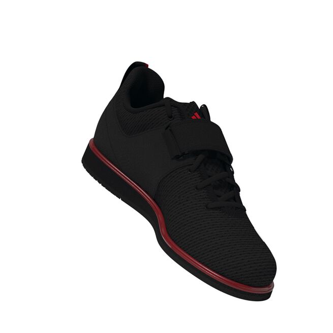 Powerlift 5 Sko Sort Hvid Rød