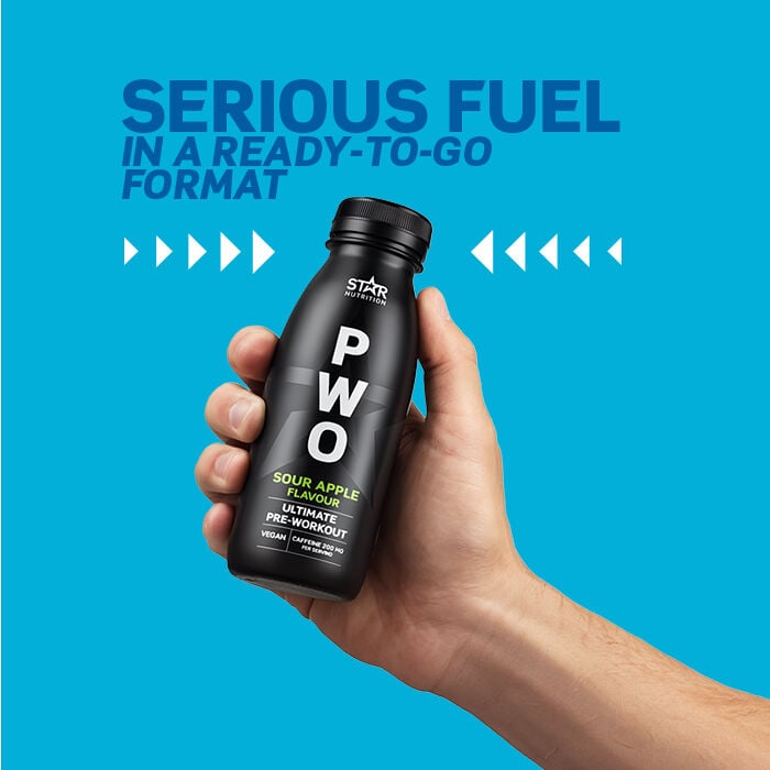 12 x PWO Drink 330 ml Energy flavour