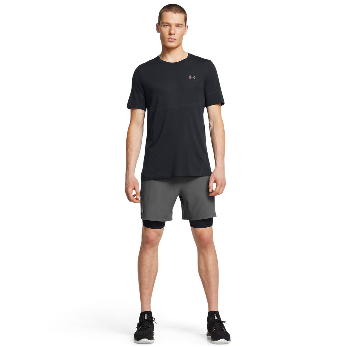 Vanish Woven 2-i-1 Shorts Gr&aring;