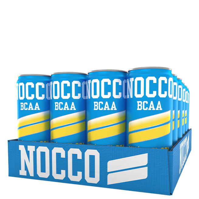 24 x NOCCO BCAA, 330 ml Limon