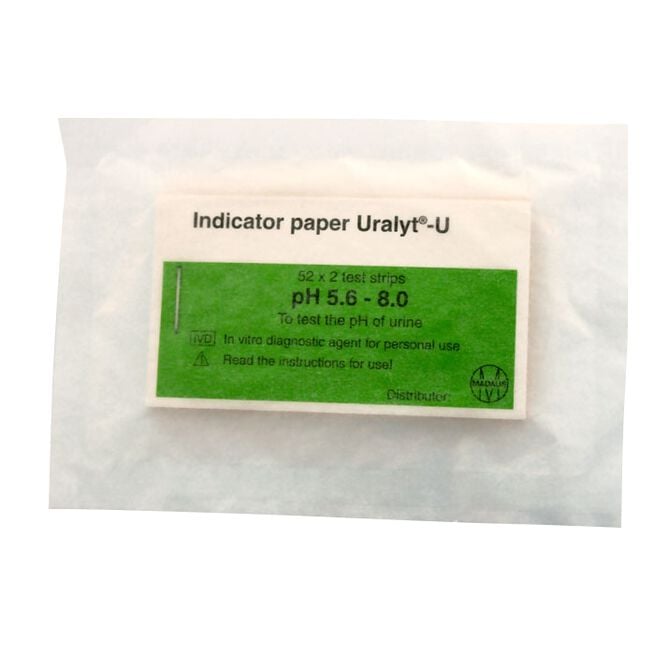 pH indikatorpapir 5,6-8,0, 100 strimler