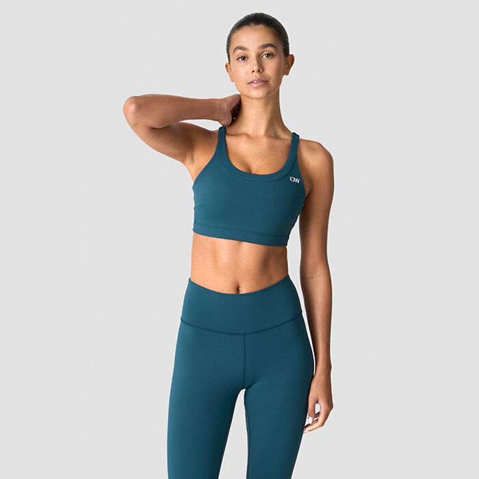 Nimble Sports Bra, Teal