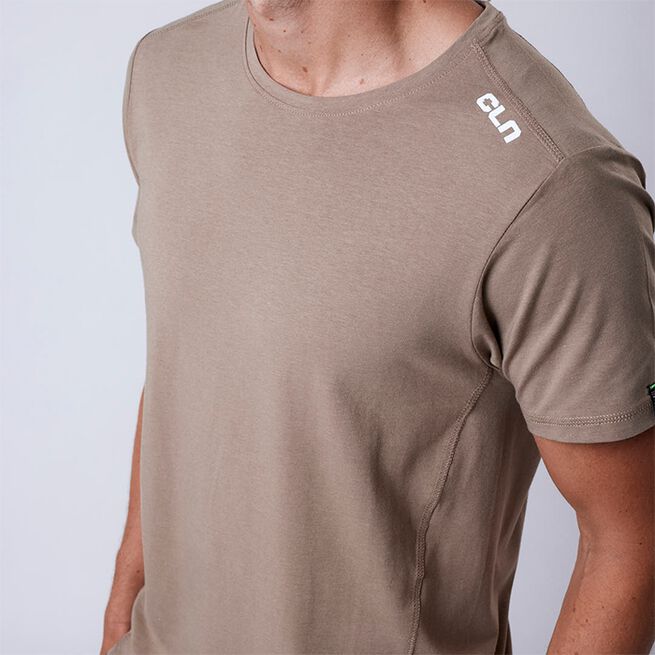 CLN Trap Bamboo T-shirt, Dark Khaki