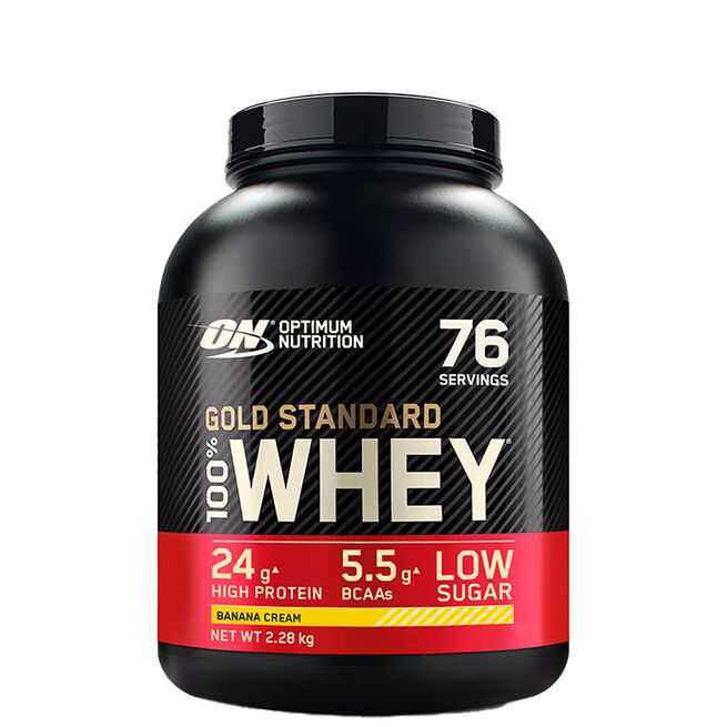 100% Whey Gold Standard Valleprotein 2273 g Banana Cream