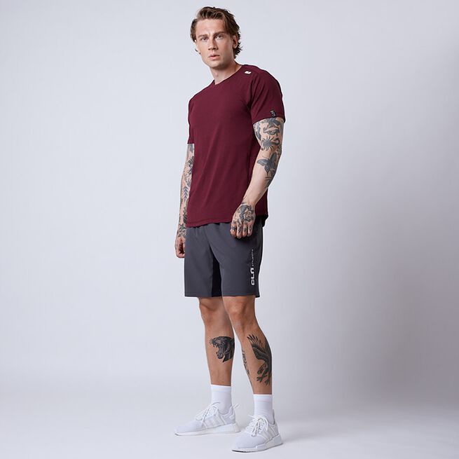 Dino Stretch Shorts Grå