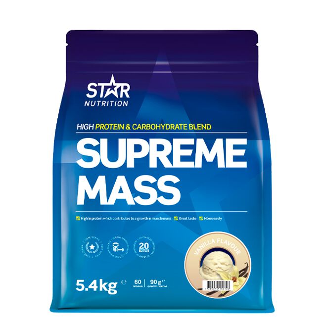Supreme Mass Gainer 5400 g Vanilj