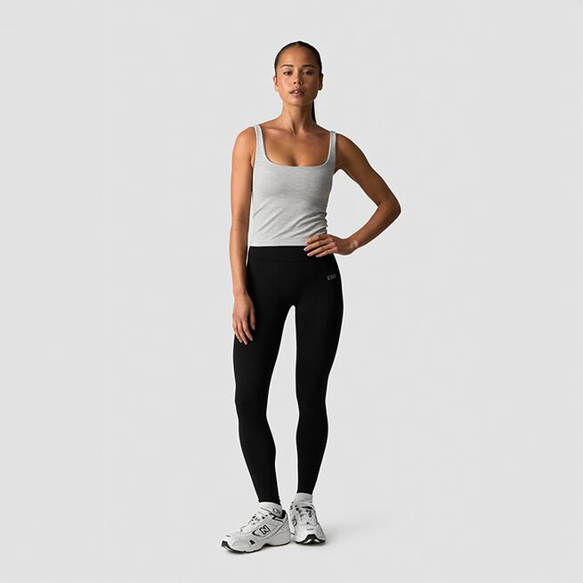 Smooth Seamless 2-i-1 Top Grå