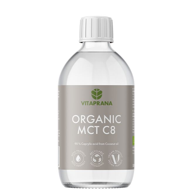 Økologisk MCT Olie C8 500 ml
