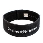 Chained Nutrition Weight Lifting Belt, Black, S 