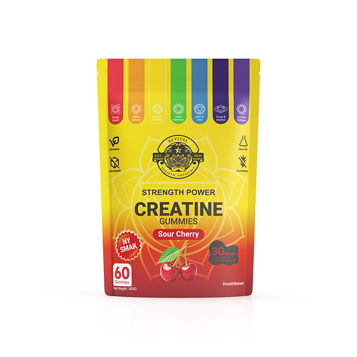 Kreatin 60 Gummier Sour Cherry Sour Cherry