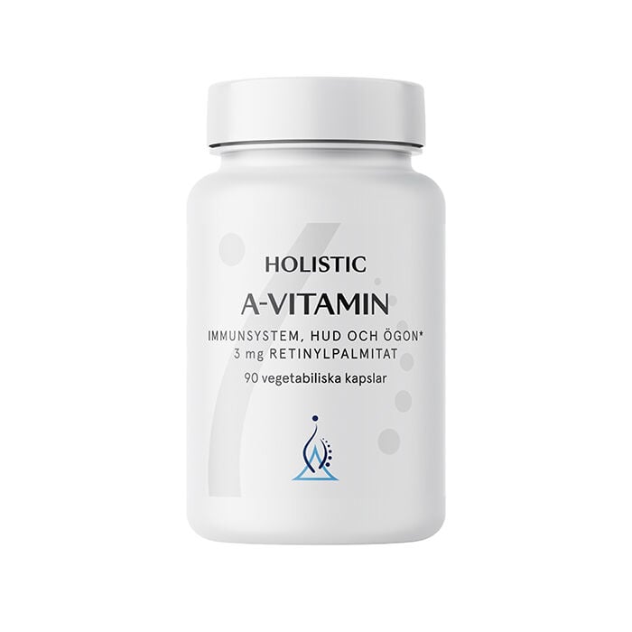 A-vitamin - 3 mg retinylpalmitat 90 kapsler