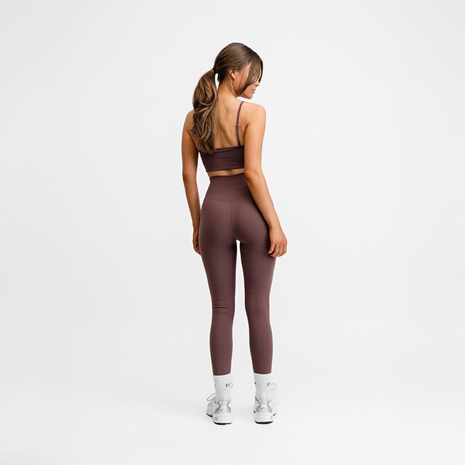 Træningstights Lyslilla