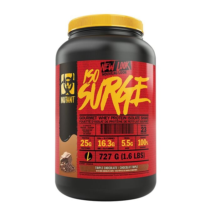ISO Surge Whey Protein Isolate 727 g Triple Chocolate