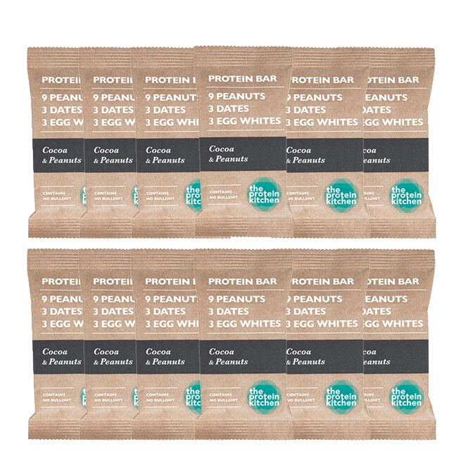 "12 x Proteinbarer, 55 g" Chocolate & Peanut
