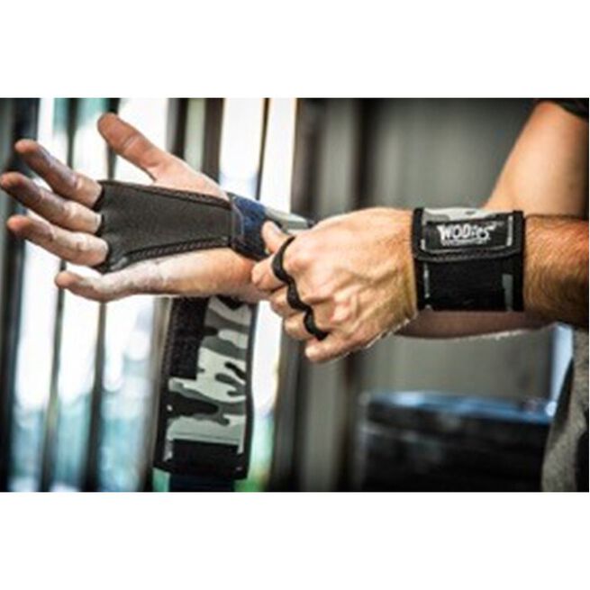 WODies Grip og Håndledsstøtte Grå Camo