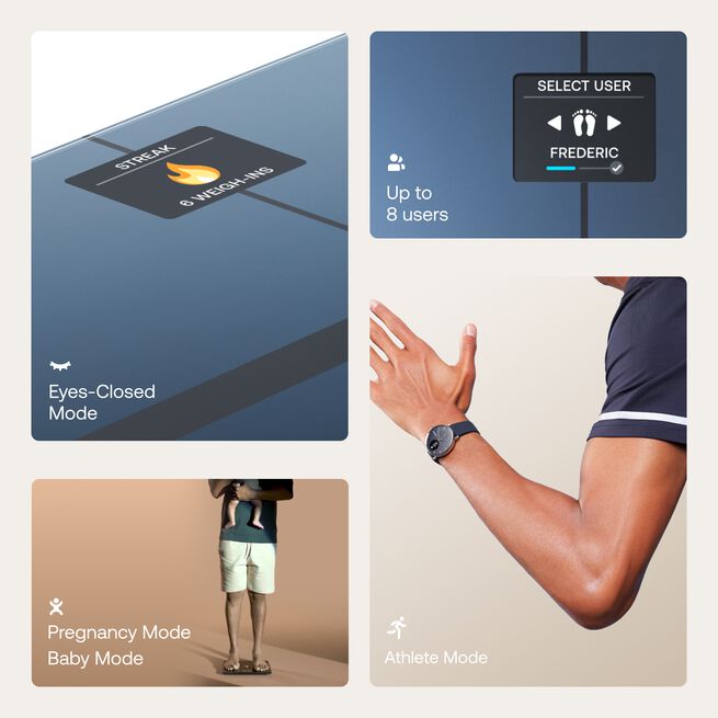 Body Smart Diagnostic Personvægt Sort