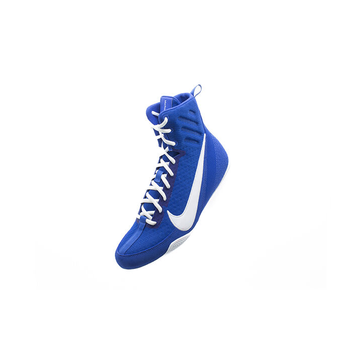 Nike Machomai 3 Boksesko Bl&aring; Hvid