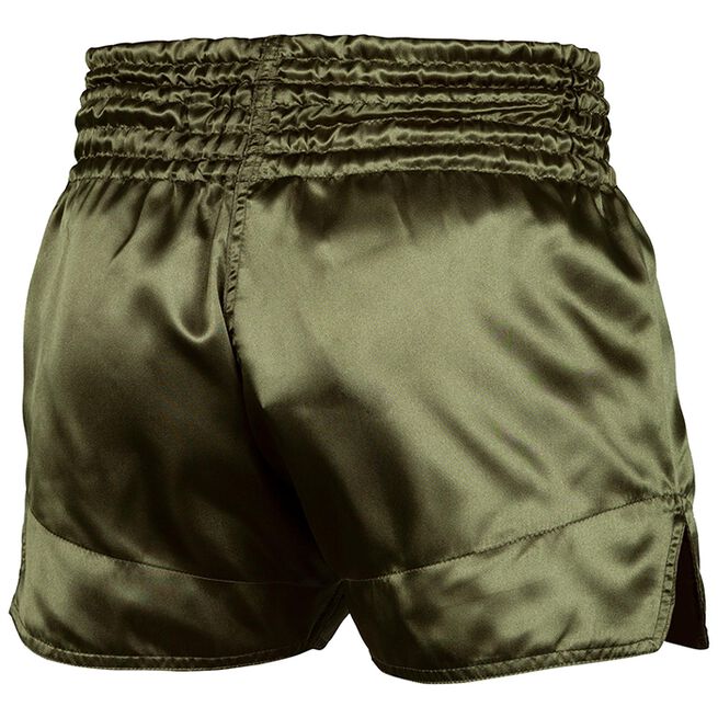 Klassiske Muay Thai Shorts Khaki/Sort
