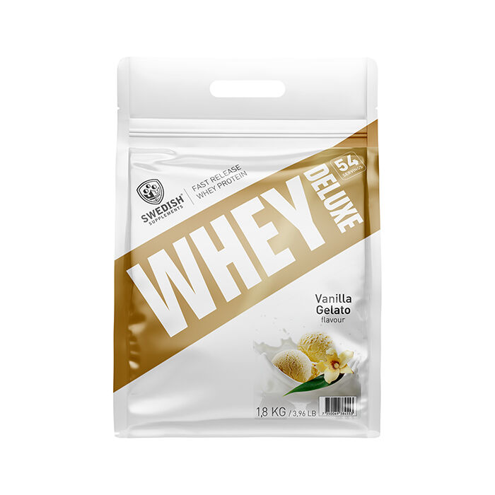 Whey Deluxe Valleprotein 1800 g Vanilla Gelato