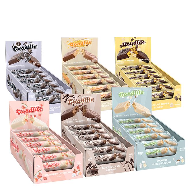 BIG BUY 90 x Low Sugar Protein Bar 50 g
