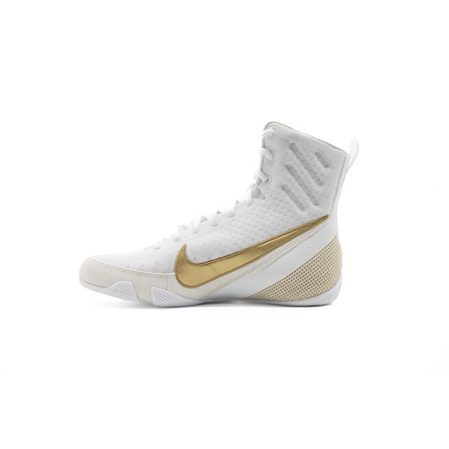 Nike Machomai 3 Boksesko Hvid Guld
