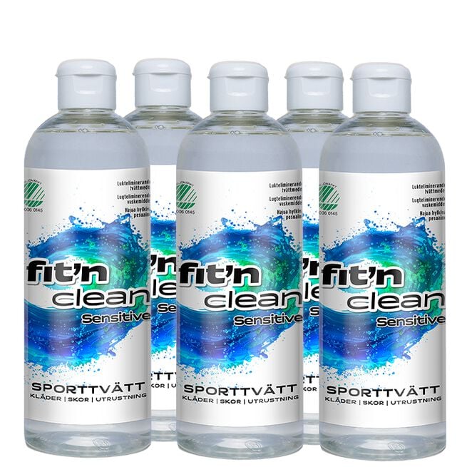 5-pak Fit'n Clean Sensitive Detergent