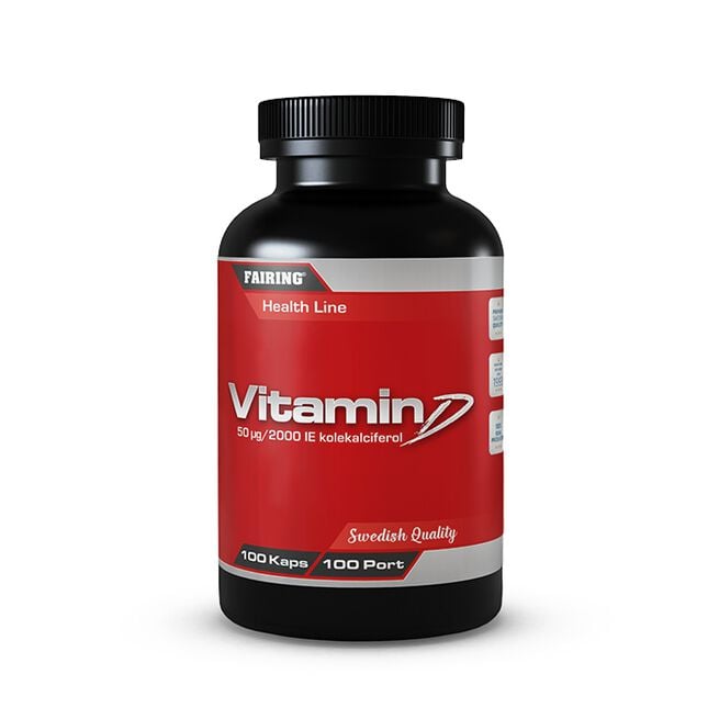 D-vitamin 100 kapsler