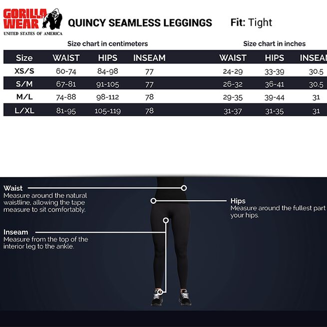 Quincy Seamless Leggings, Grey Melange