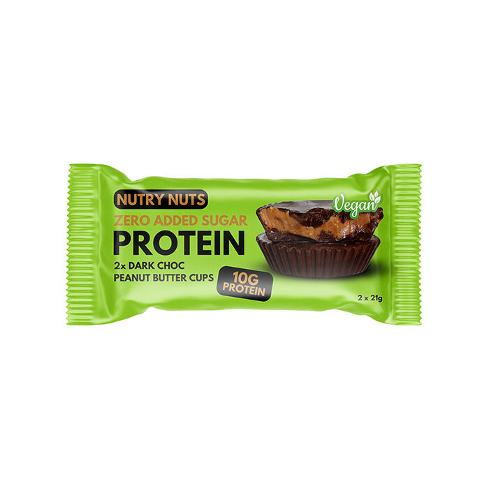 L&aring;da Nutry Nuts Protein Peanut Butter Cups 42 g Dark Choc