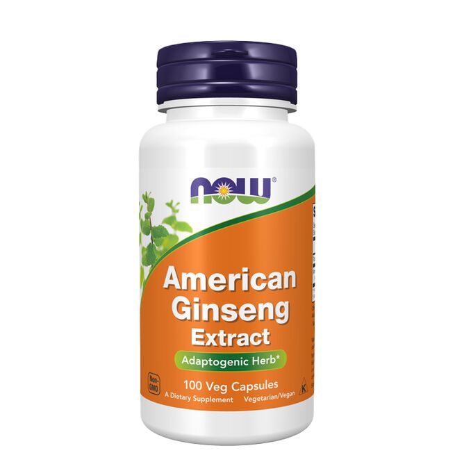 Amerikansk Ginseng 500 mg 100 kapsler