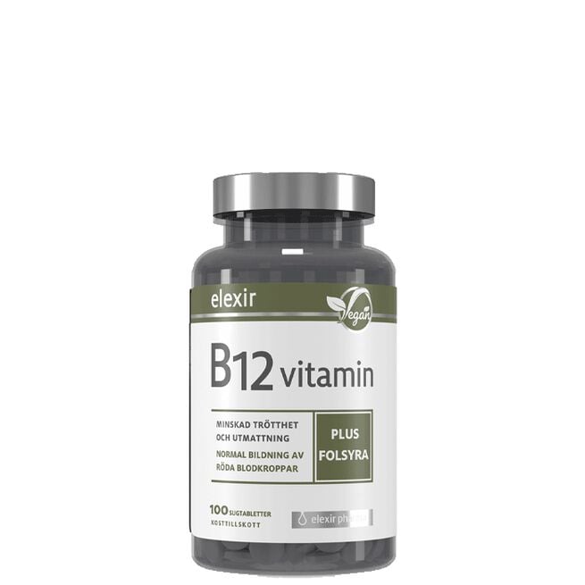 Vitamin B-12 Vegansk 100 tabletter