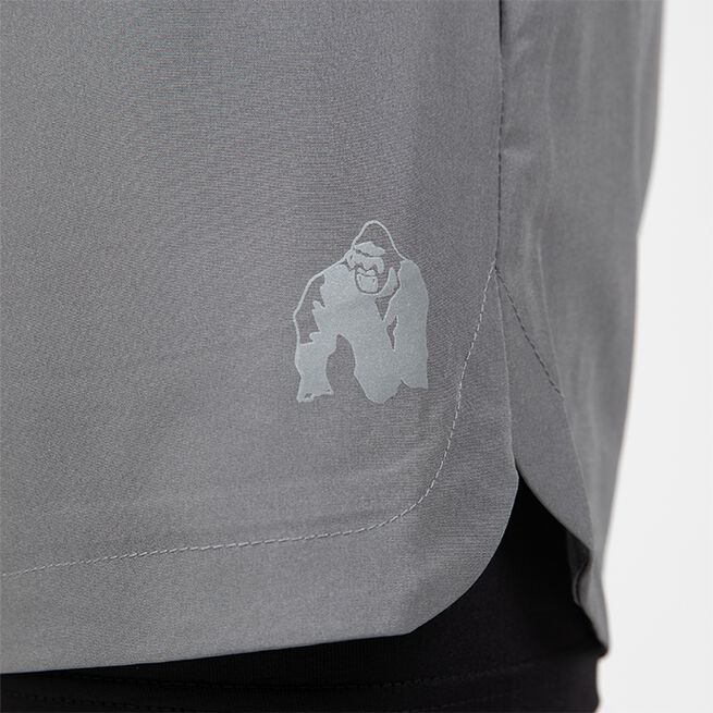 Cortez 2-In-1 Shorts Grå