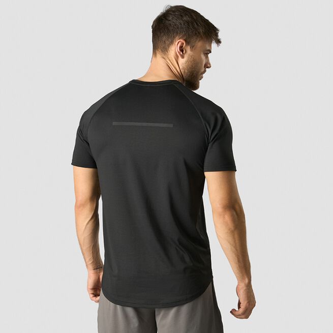 Stride Raglan T-shirt, Black