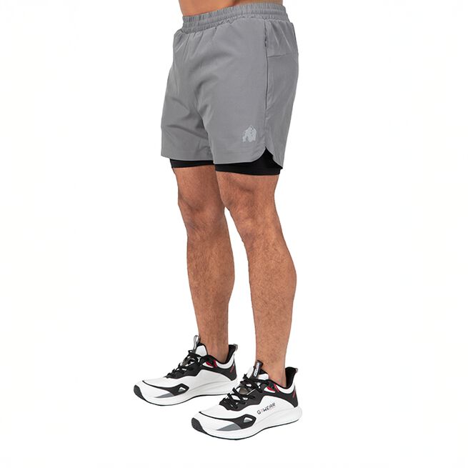 Cortez 2-In-1 Shorts Grå