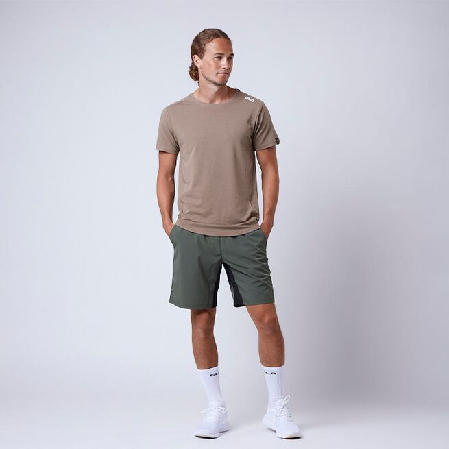 CLN Trap Bamboo T-shirt, Dark Khaki