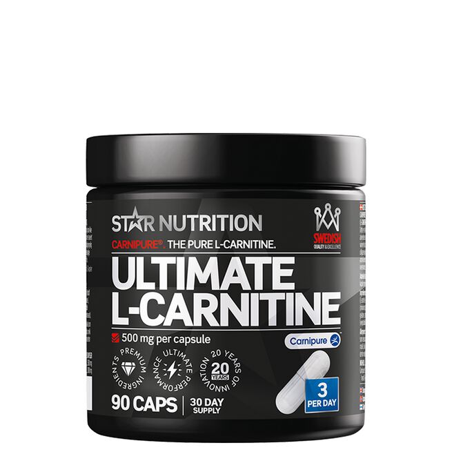 Ultimativ L-Carnitin Fat Burner 90 kapsler