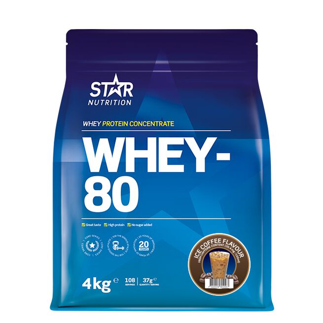 Whey-80 Valleprotein 4 kg Ice Coffee