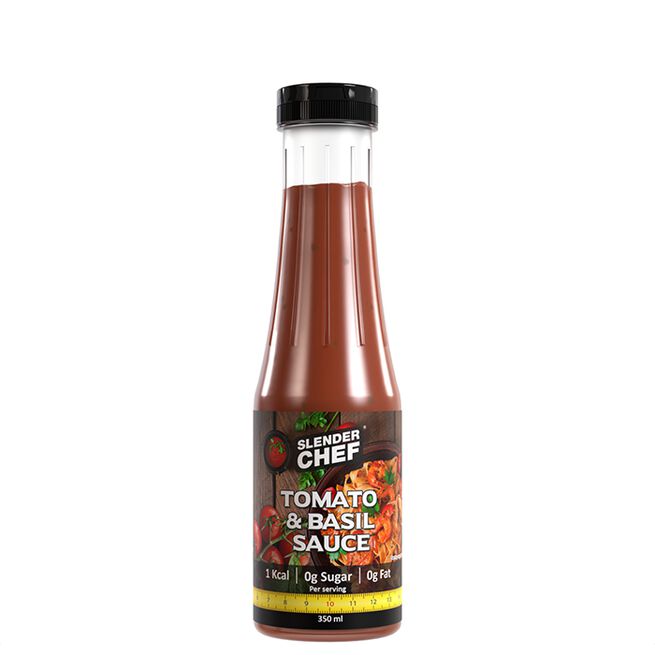 Slender Chef Sauce Lavkalorie 350 ml Tomato & Basil