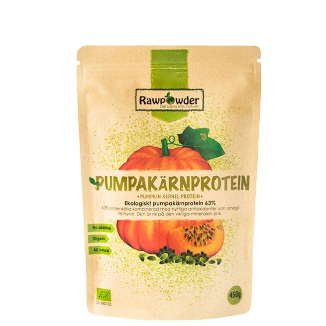 Økologisk græskarkerneprotein 450 g pumpa